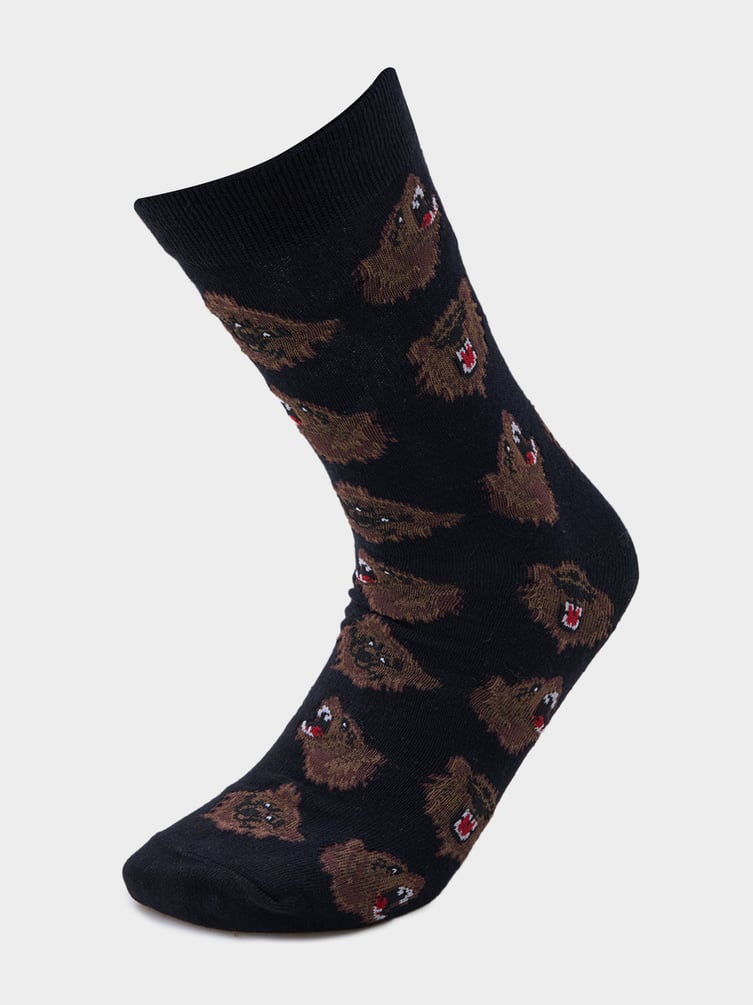 Носки - 3 пары с принтом