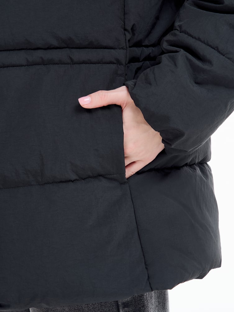 Куртка удлиненная стеганая женская