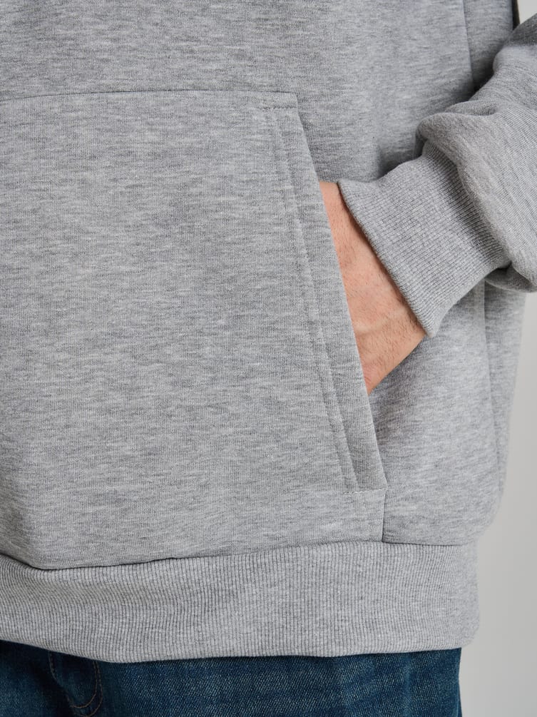 Утепленное худи с начесом