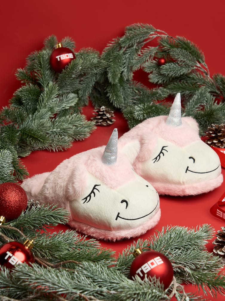 Тапки игрушки единороги