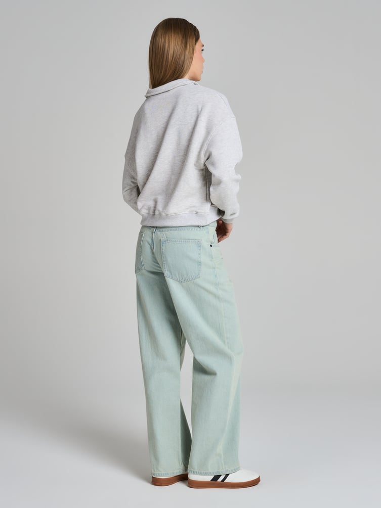 Толстовка поло оверсайз