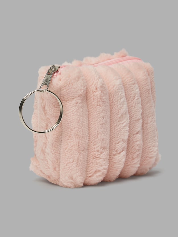 Брелок-кошелек плюшевый