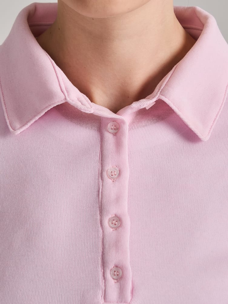 Рубашка поло с длинным рукавом