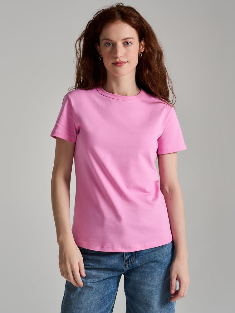 Классическая футболка из хлопка