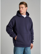 Худи оверсайз с капюшоном тёплое с начёсом