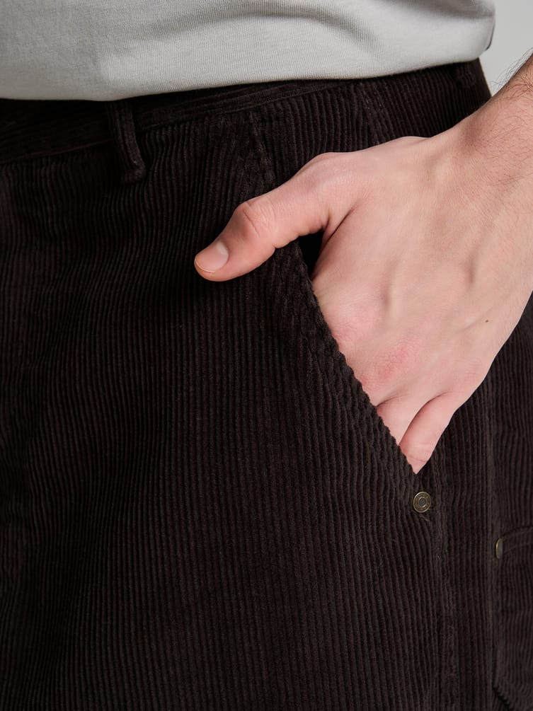 Брюки вельветовые прямые