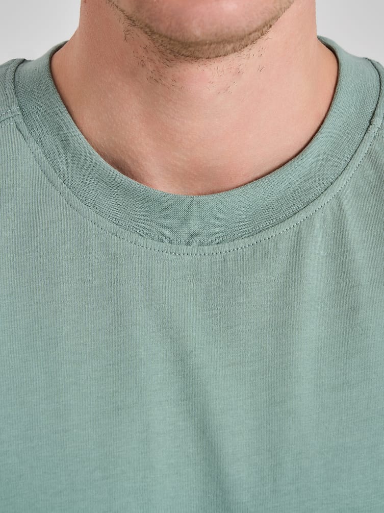 Футболка из хлопка без рукавов