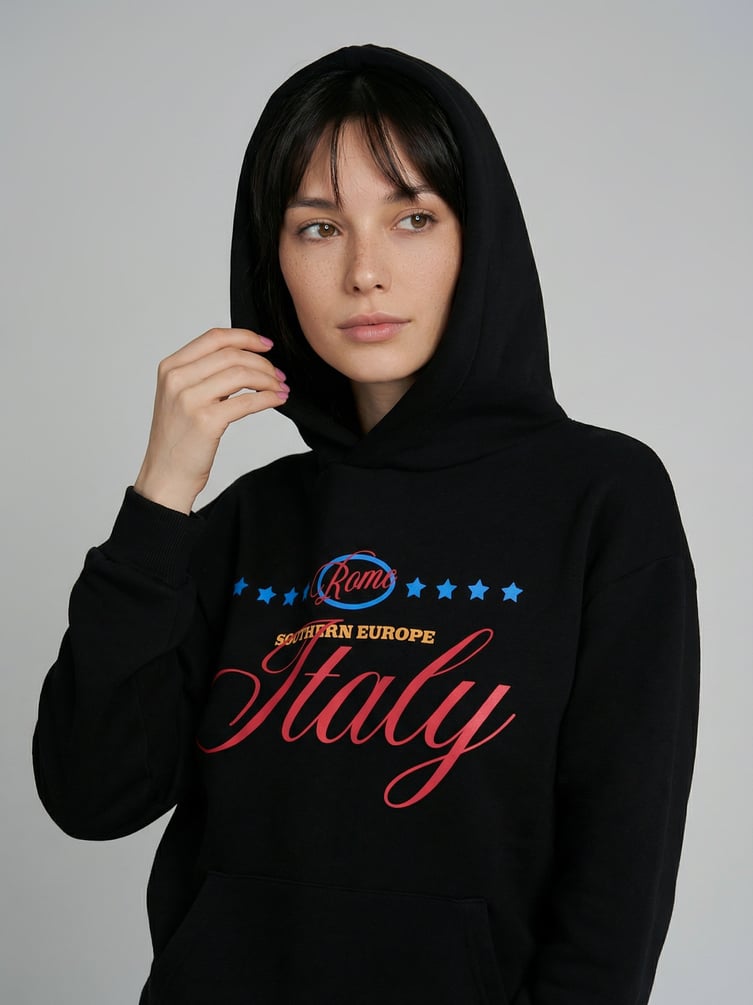 Худи с надписью Italy
