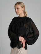 Блузка бохо с рюшами