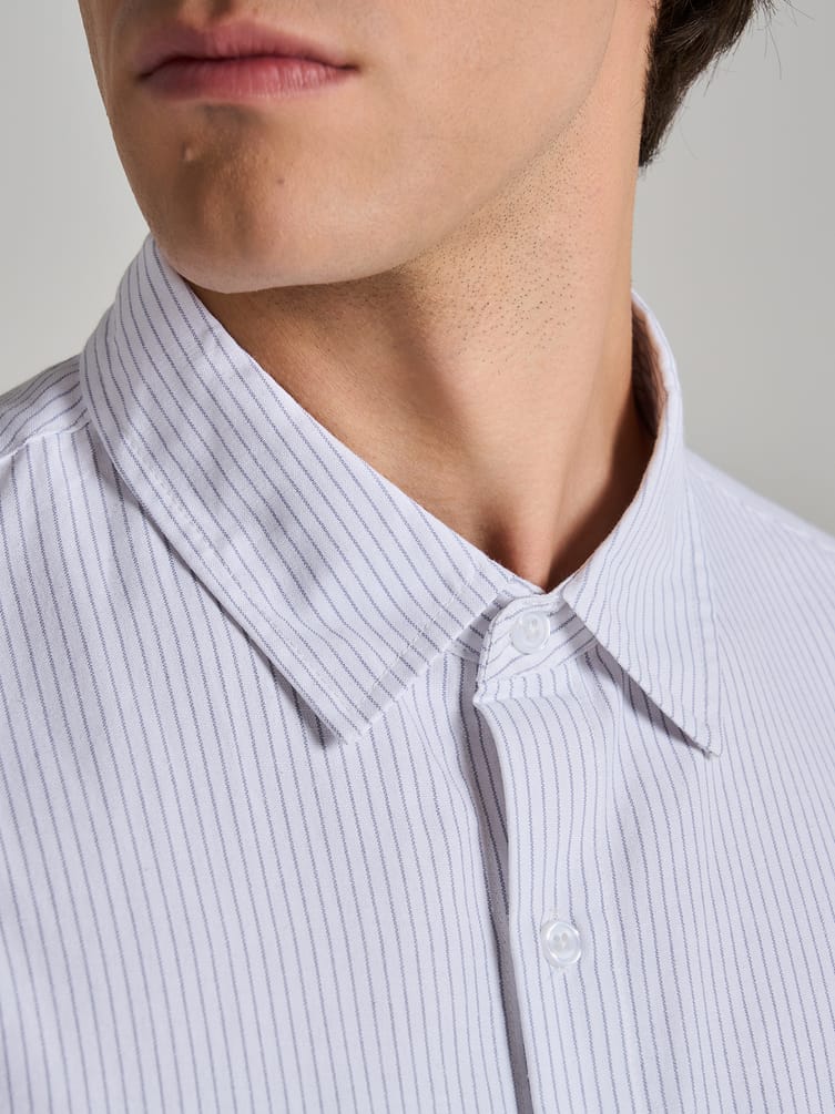 Классическая рубашка в полоску