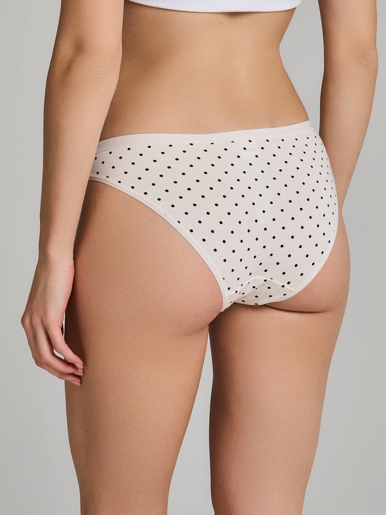 Трусы-слипы - 3 шт. в горошек