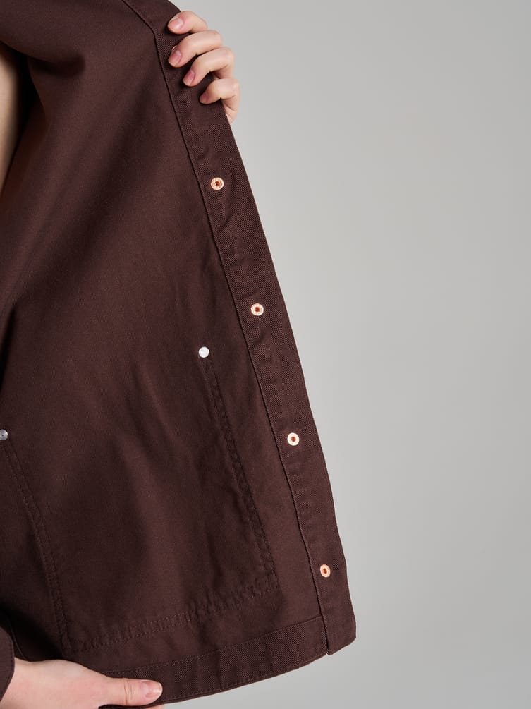 Рубашка джинсовая оверсайз