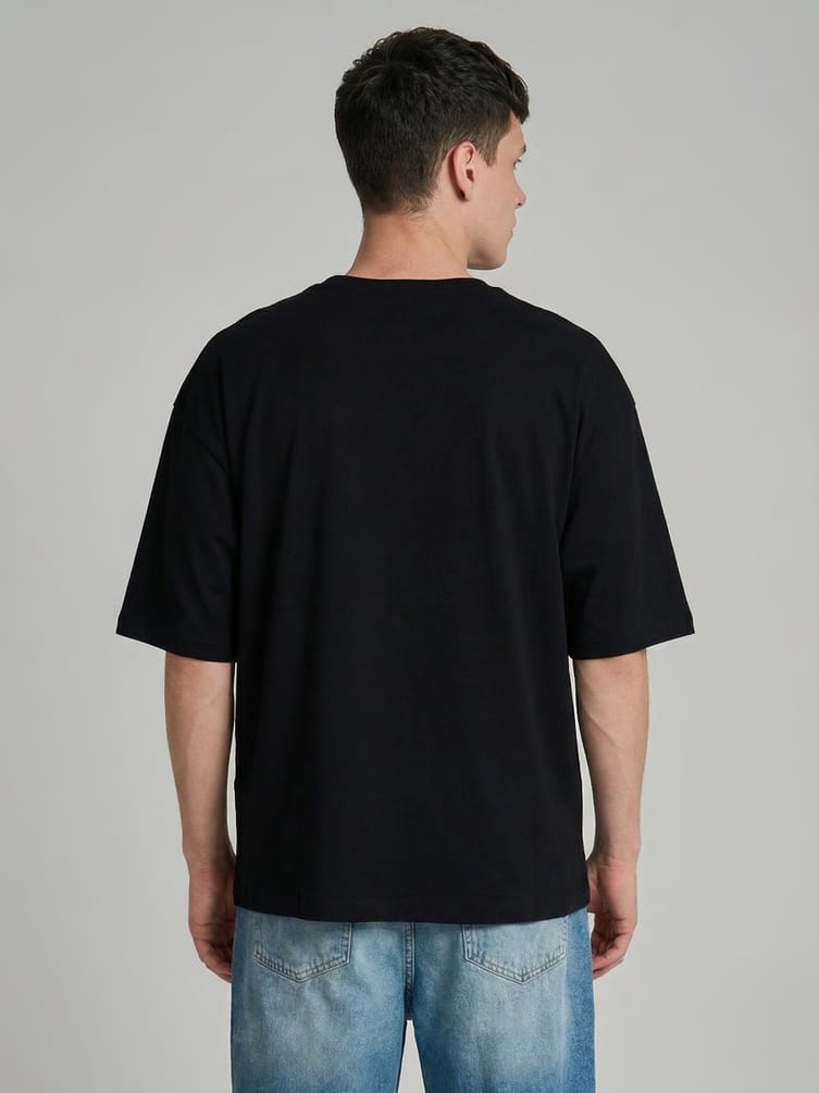 Футболка оверсайз с принтом Кракена