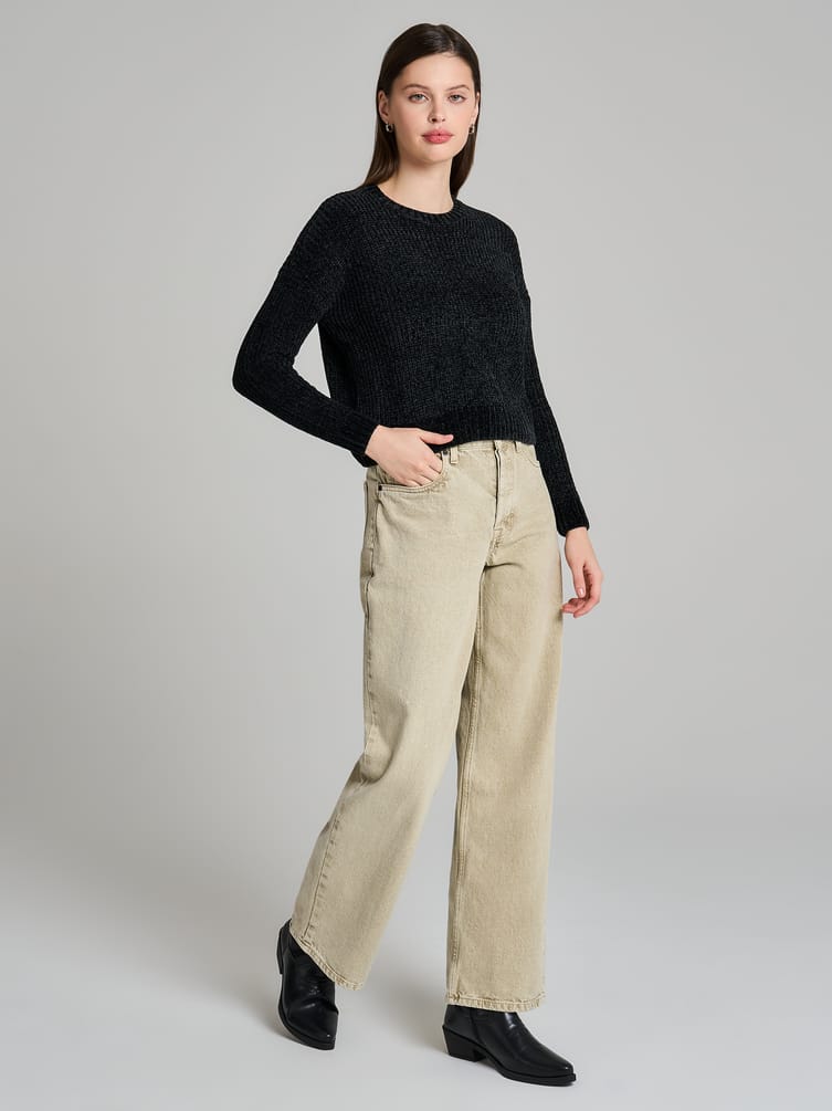 Джемпер трикотажный вязаный