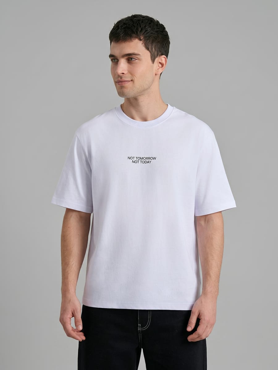 Футболка хлопковая с надписью