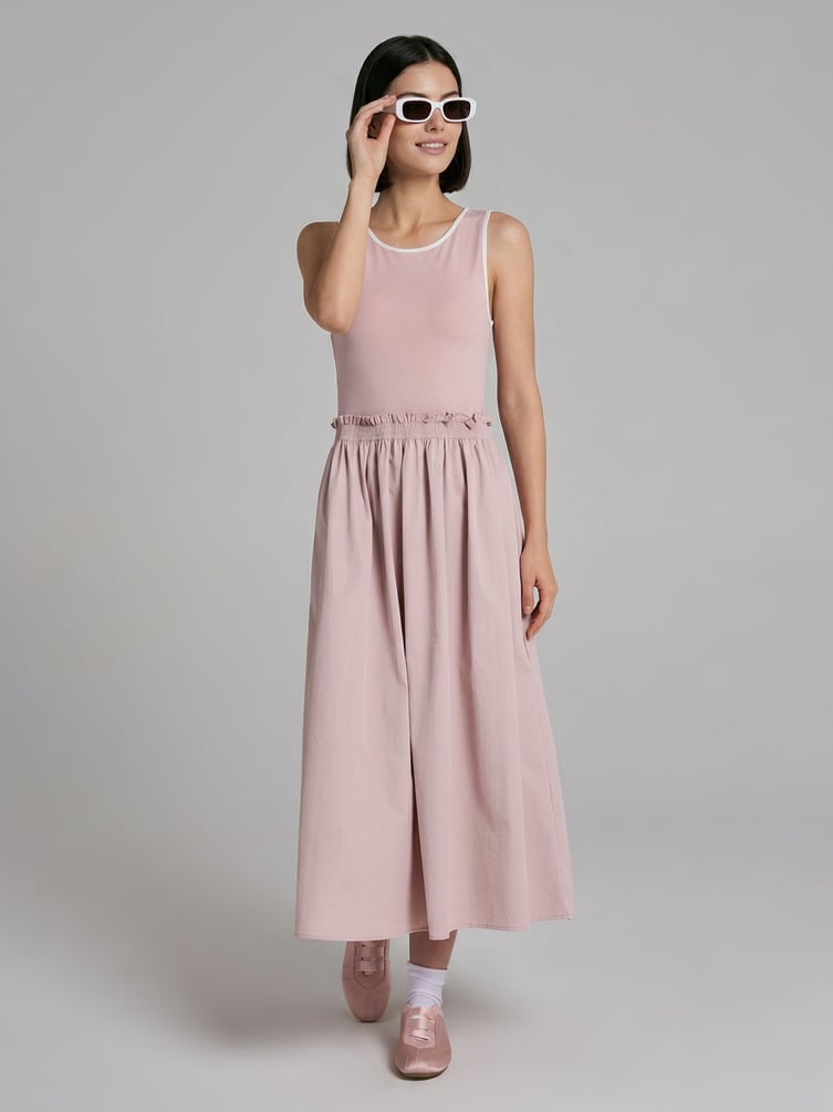 Сарафан миди летний