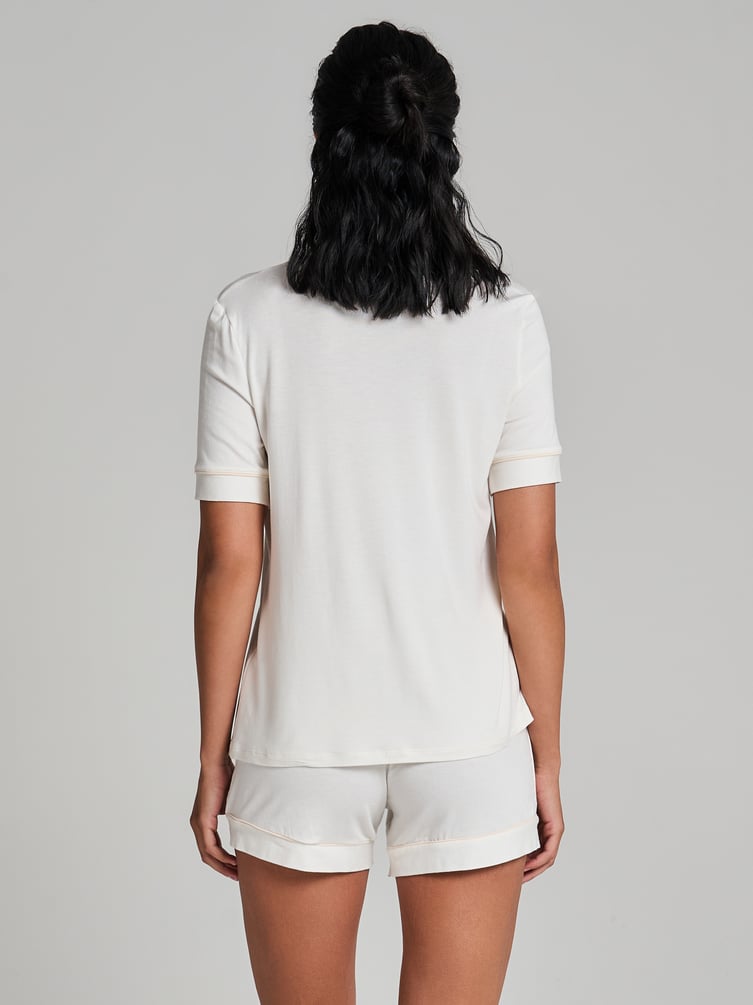 Рубашка пижамная с коротким рукавом