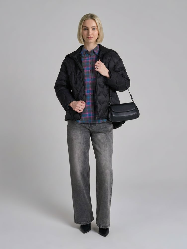 Джинсы Baggy с винтажной стиркой