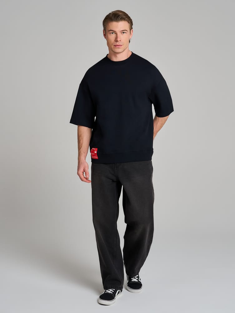 Футболка хлопковая свободного кроя