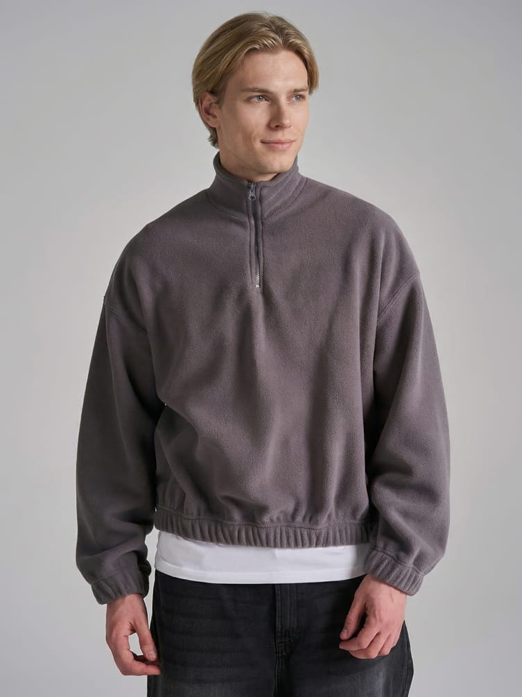 Свитшот флисовый с начесом