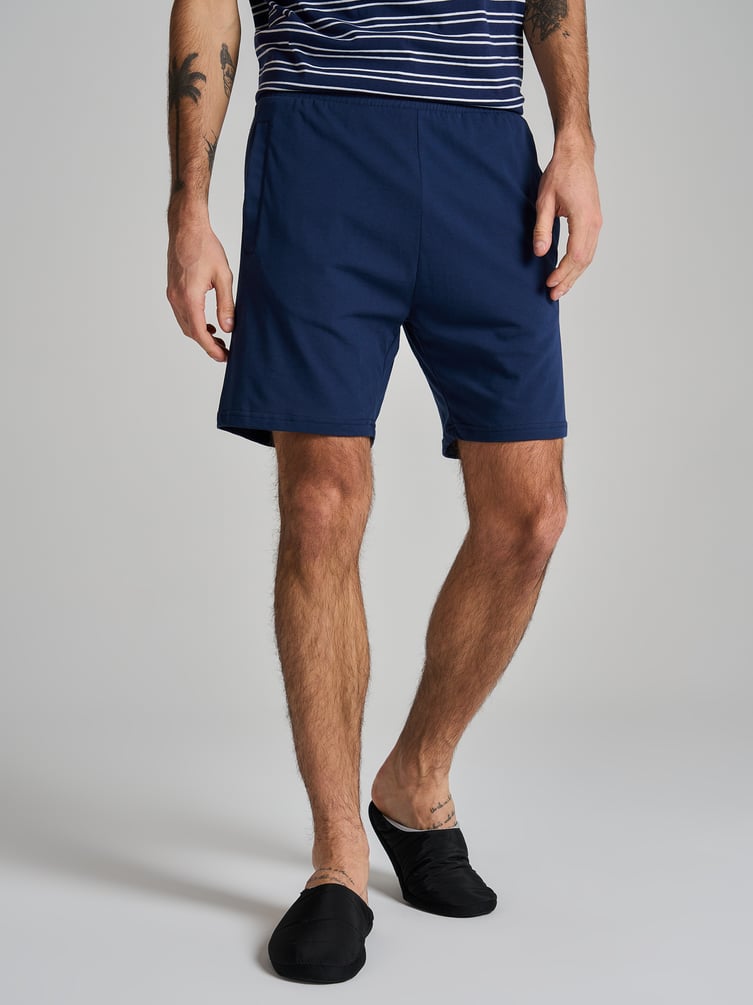 Пижама полосатая с шортами