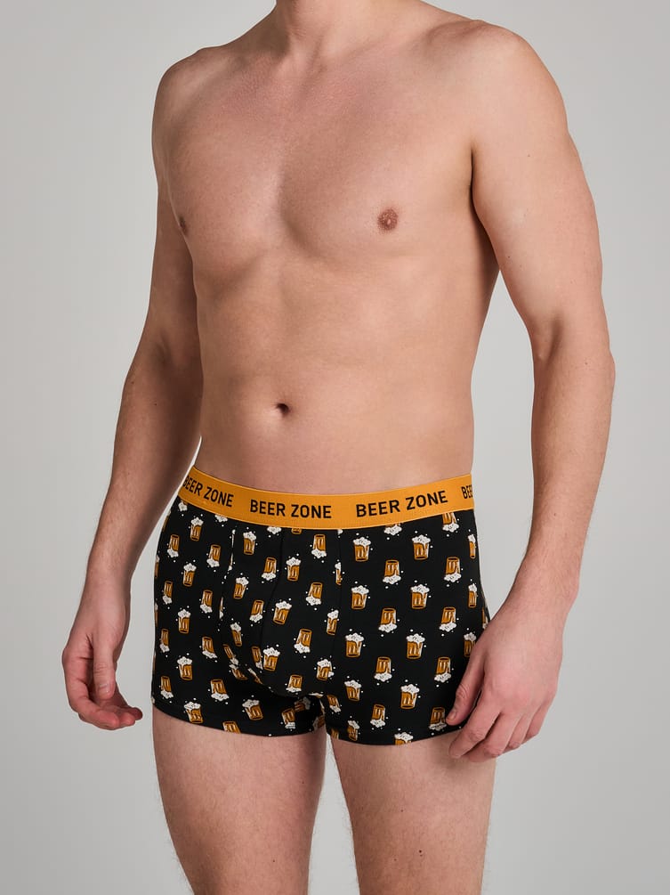 Трусы-боксеры - 2 шт. с принтом