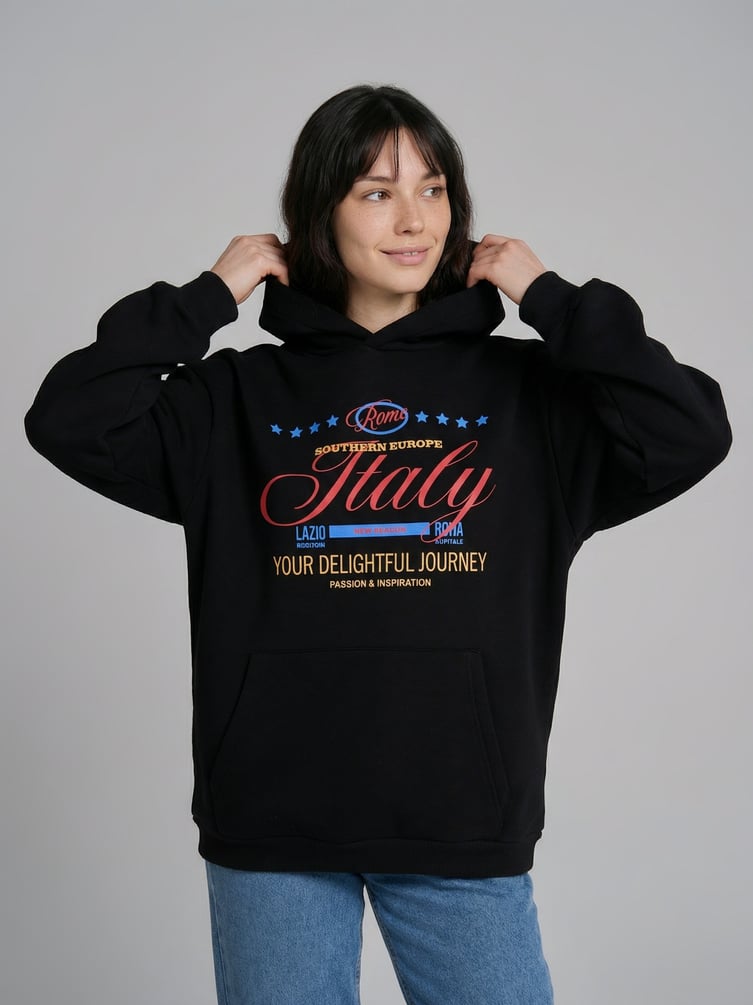 Худи с надписью Italy