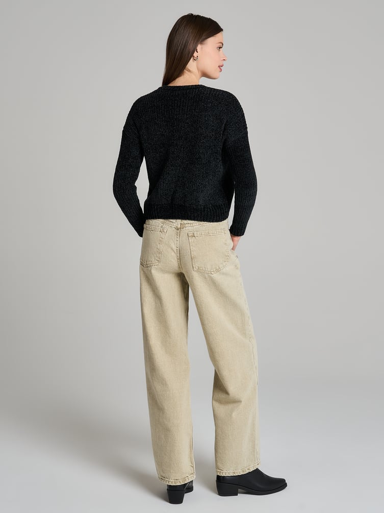 Джемпер трикотажный вязаный