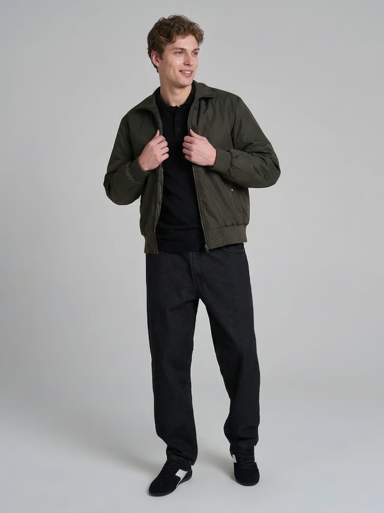 Джемпер поло хлопковый