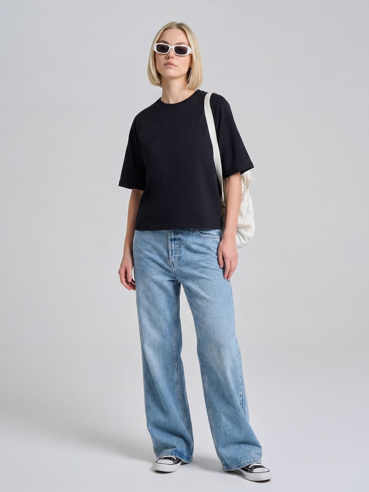 Свитшот с коротким рукавом