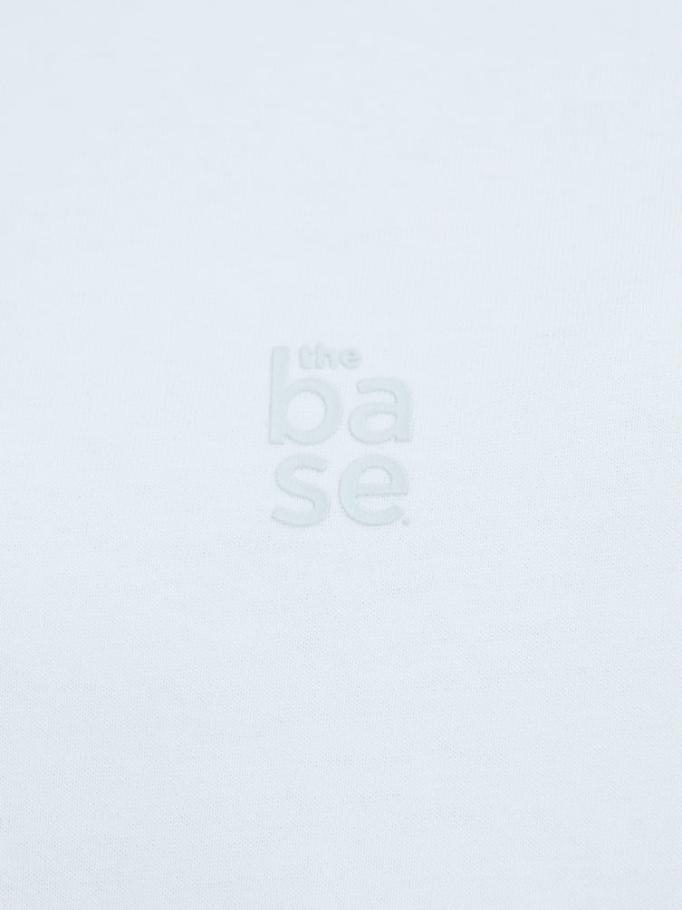 Плотная футболка оверсайз из хлопка THE BASE