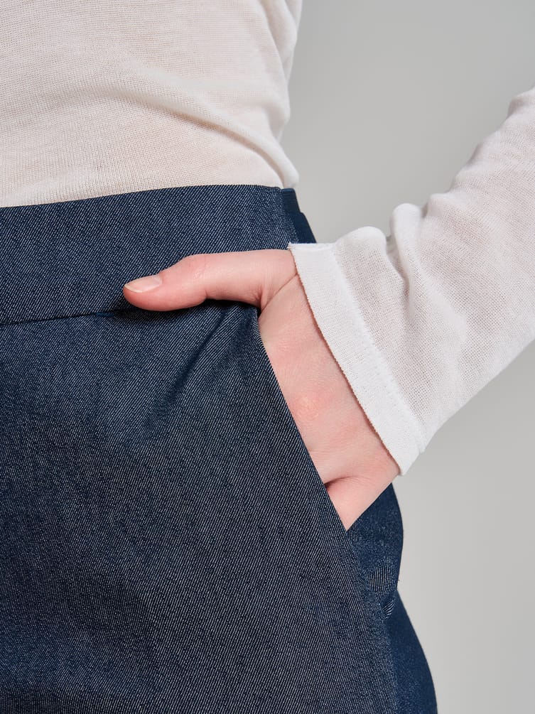 Зауженные классические брюки