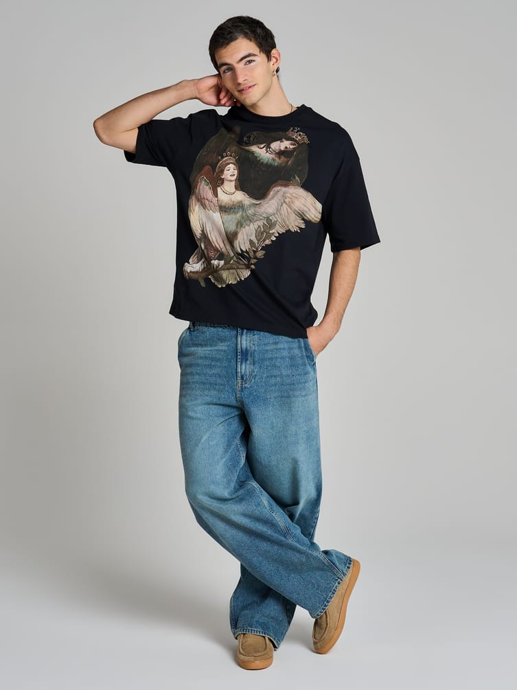 Футболка с принтом картин Третьяковской галереи