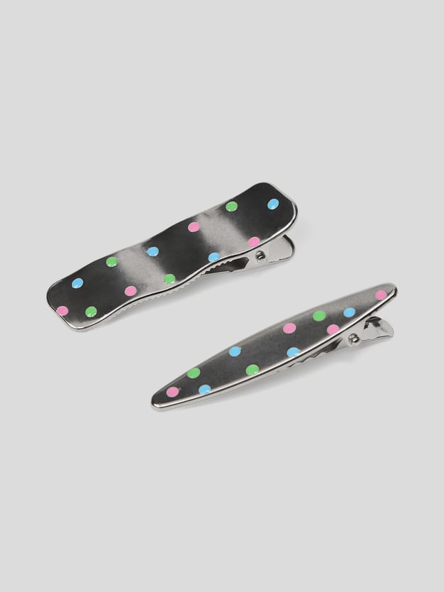 Заколки - 2 шт. сердца