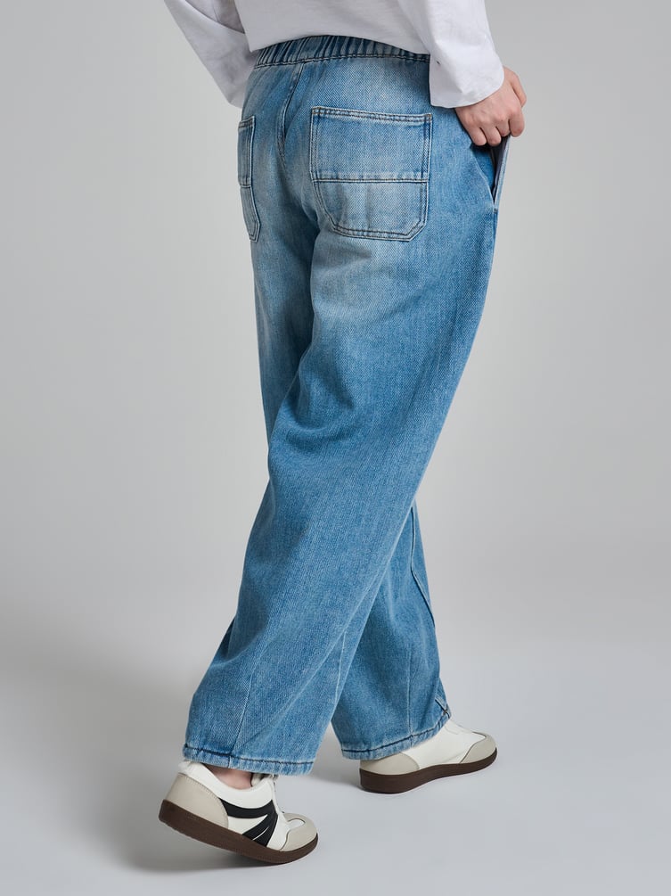 Джинсы Balloon на резинке