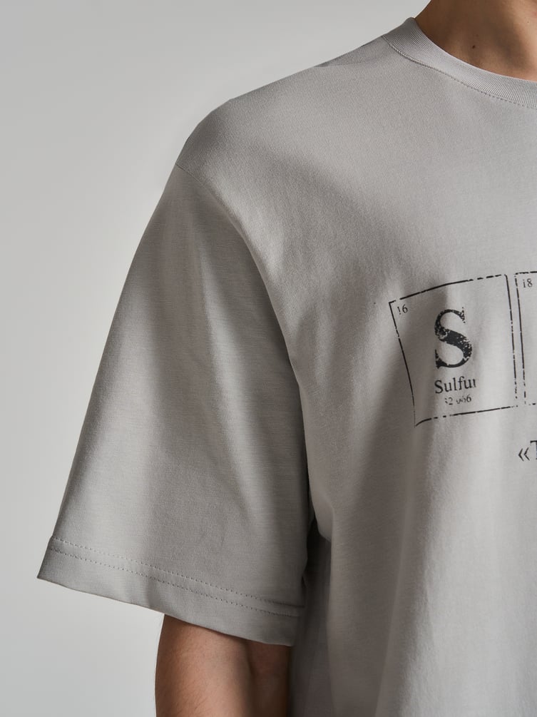 Футболка из хлопка с надписью Sarcasm