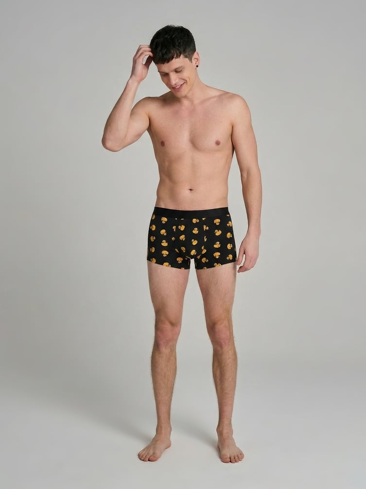 Трусы-боксеры - 2 шт. с принтом уточек