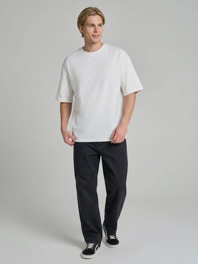 Футболка оверсайз из хлопка