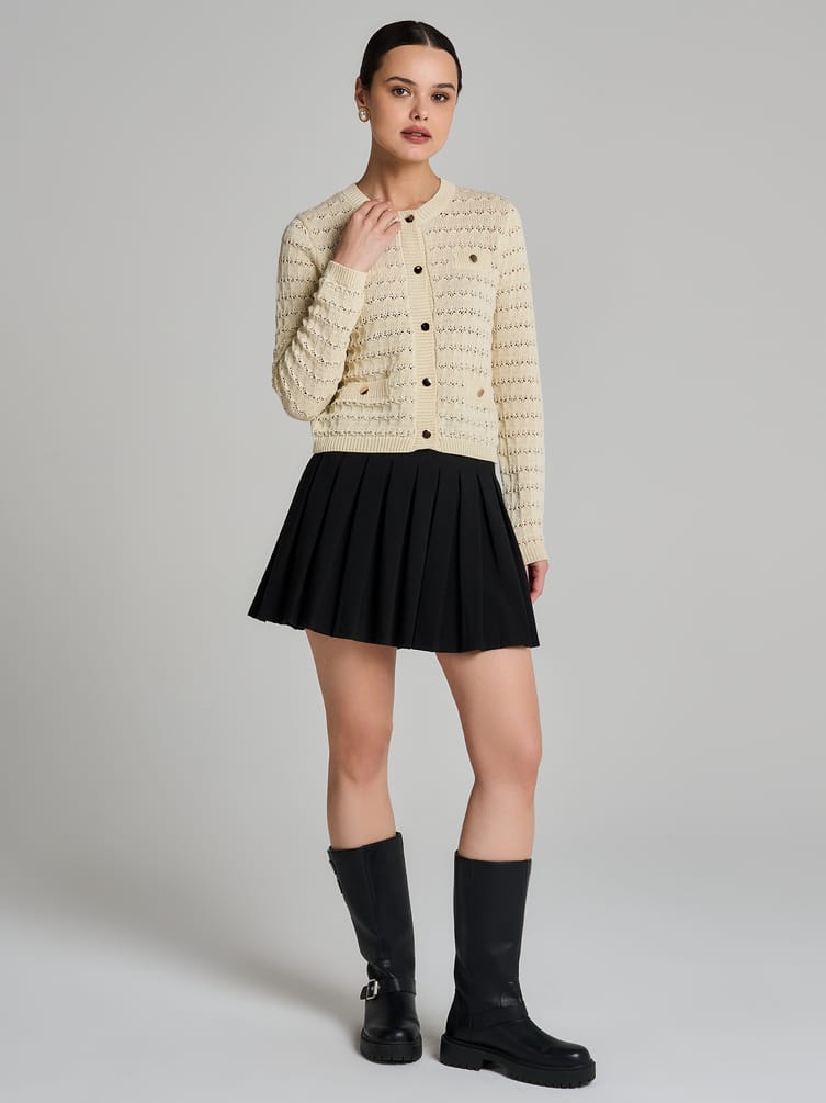 Кардиган вязаный на пуговицах