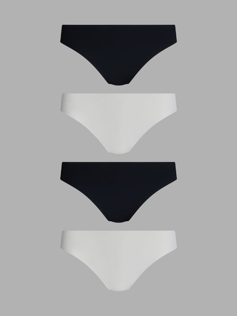 Трусы-стринги - 4 шт. бесшовные