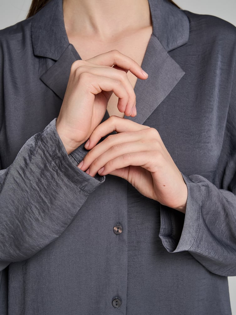 Платье-рубашка для дома