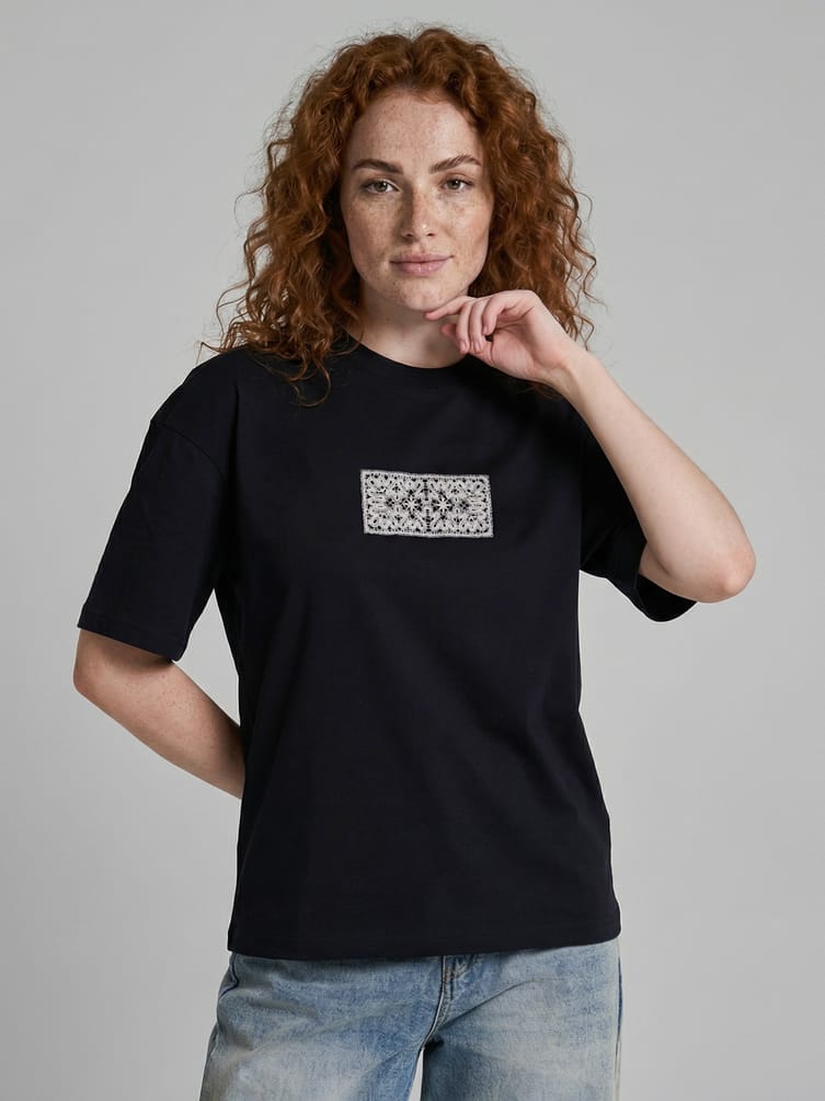 Футболка оверсайз с принтом Russian Vibes