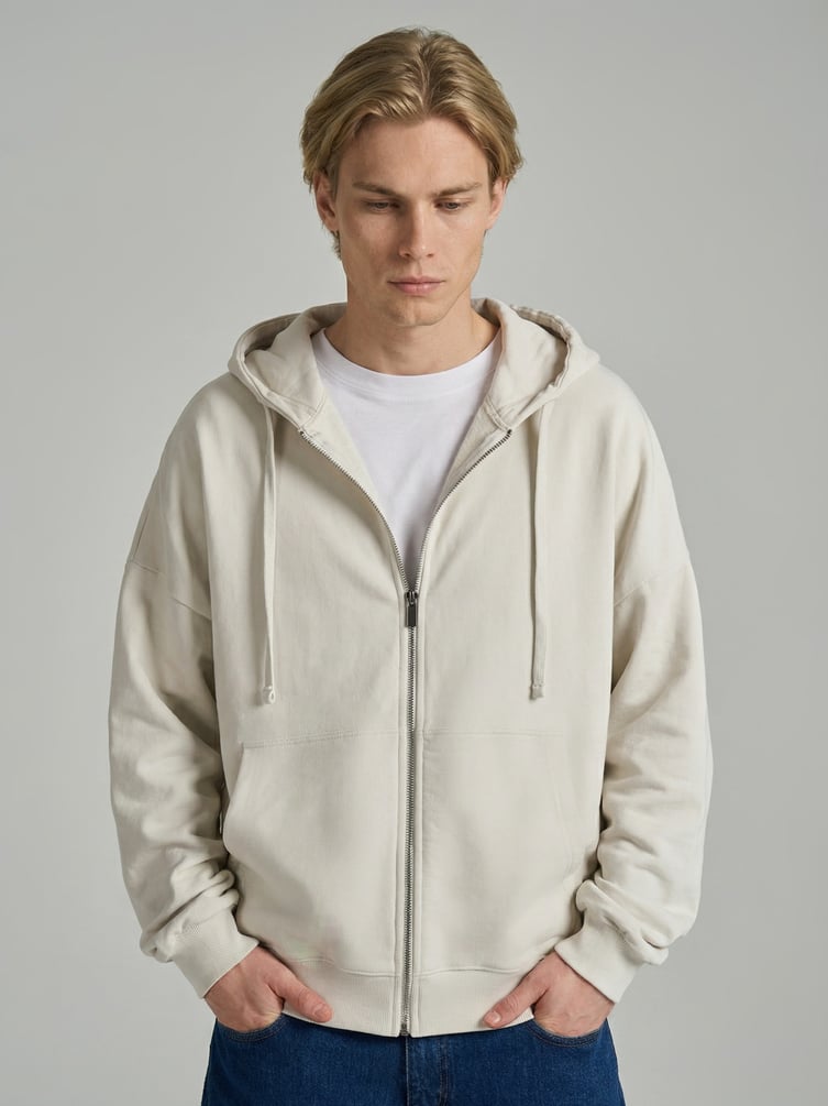 Толстовка оверсайз с капюшоном