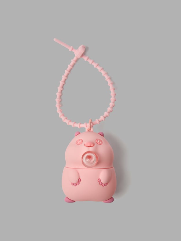 Антистресс хомяк надувает пузырь