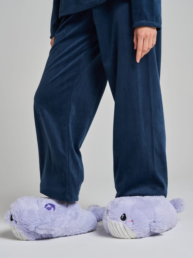 Тапки-игрушки киты