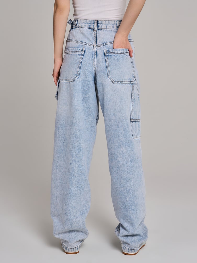 Джинсы широкие Balloon