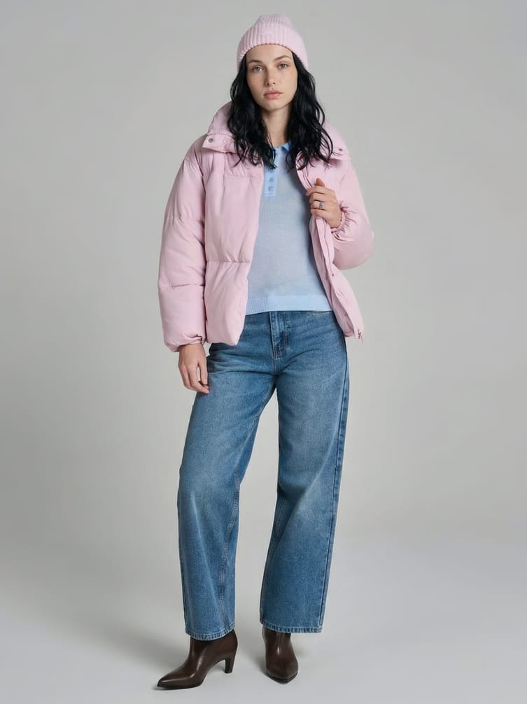 Джемпер трикотажный с коротким рукавом