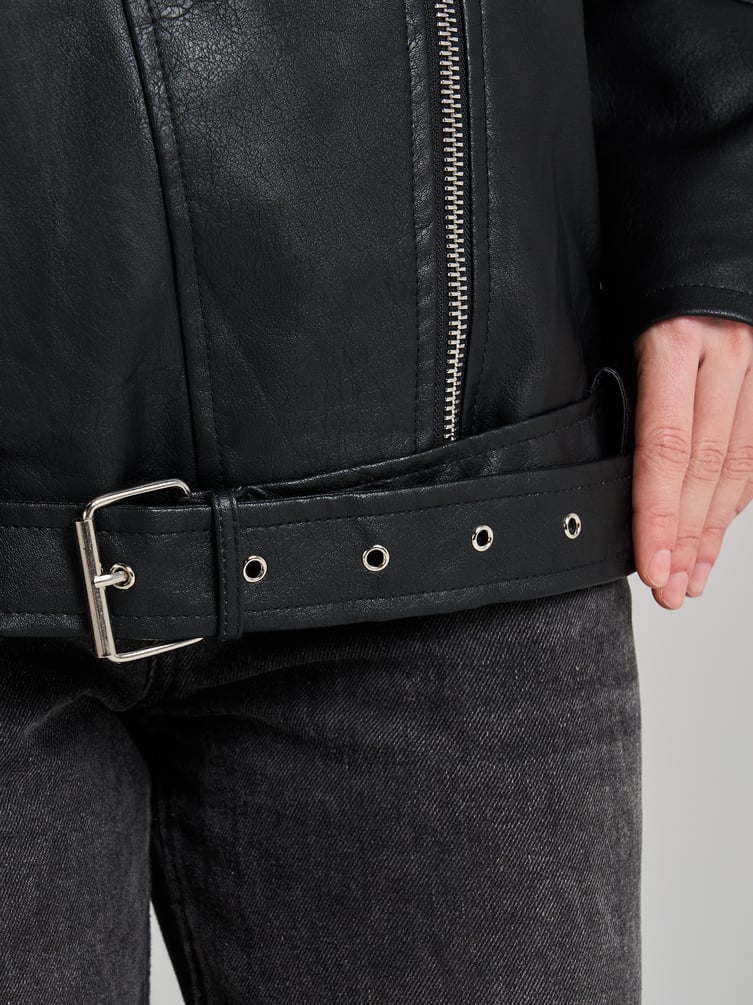 Куртка коcуха из эко кожи