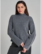 Свитер вязаный теплый