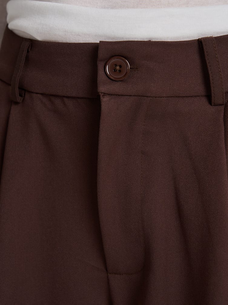 Брюки классические широкие